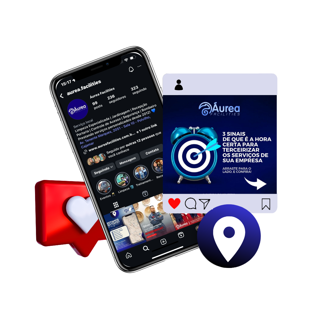 Celular com redes sociais